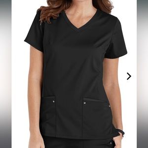 Healing Hands Purple Label Yoga Scrub Top